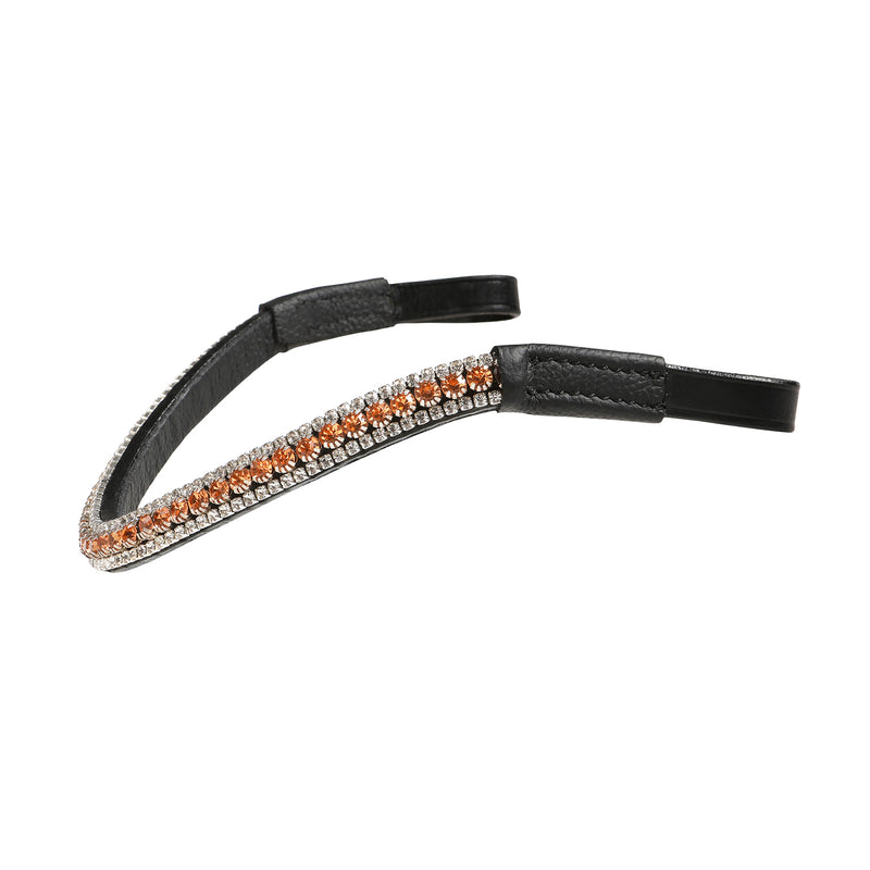 Champagne crystal browband
