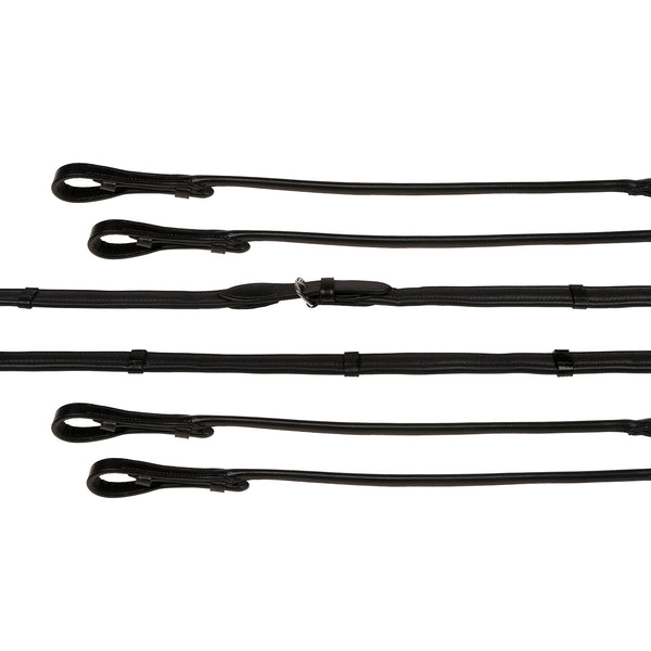 Double Bridle Reins Set - (Rolled)