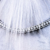 Solitaire crystal browband (Lumi Pony)