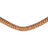 Rose gold crystal browband (Lumi Pony)