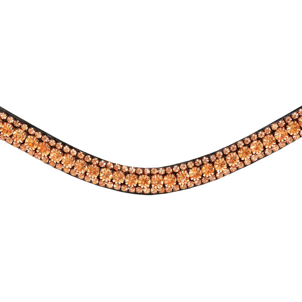 Rose gold crystal browband (Lumi Pony)