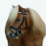 'Anastasia' leather bridle (convertible) (Lumi Pony)